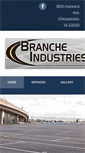 Mobile Screenshot of brancheindustries.com